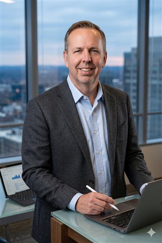 Headshot of Mike 'Pesh' Poeschl, co-founder of JNOW, USMC veteran and solutions architect