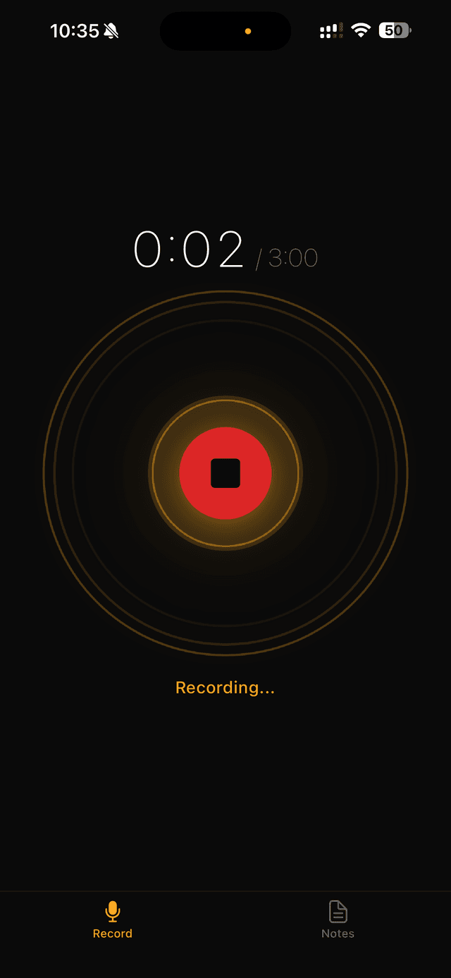 IdeaCatcher screen 2